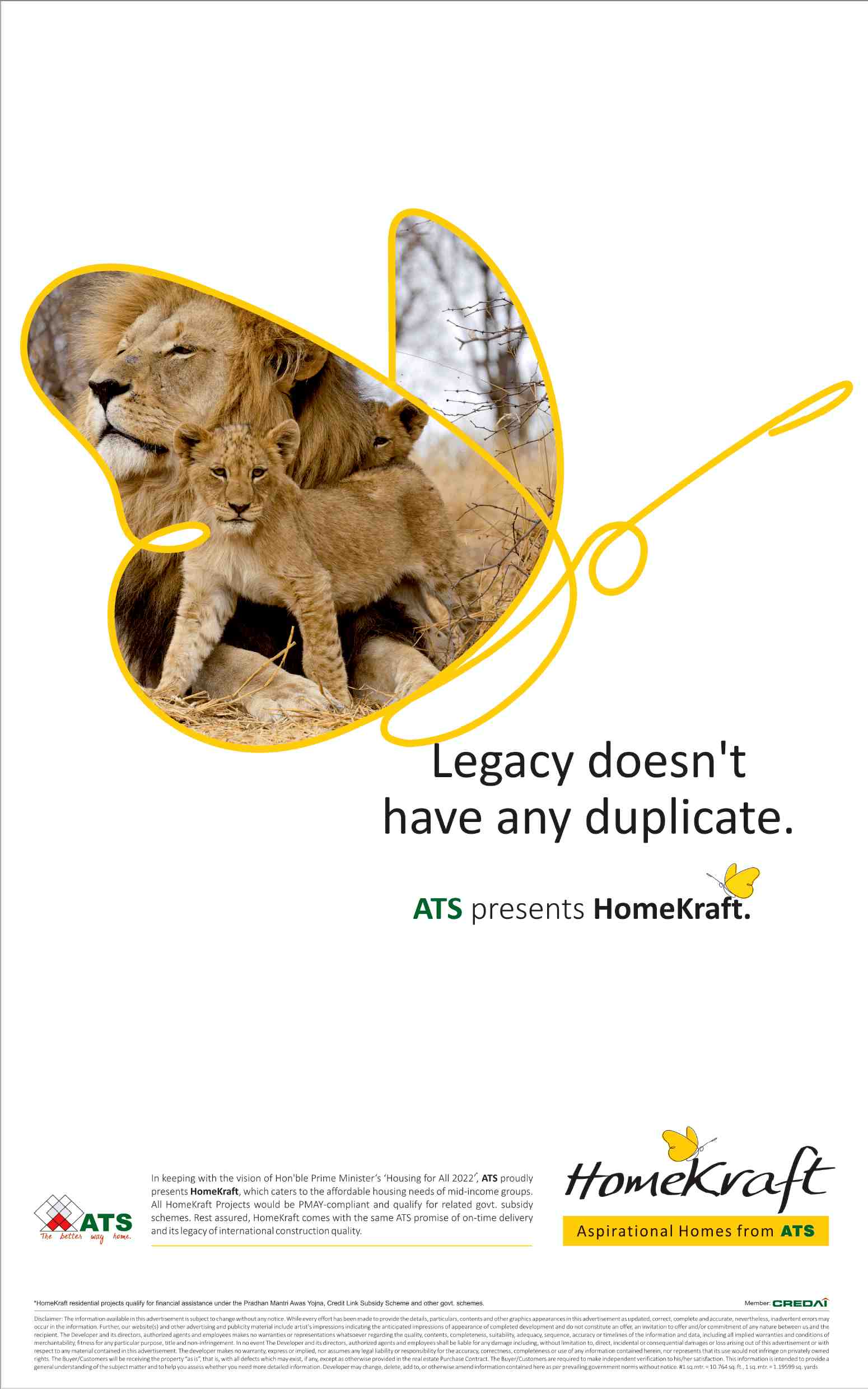 ATS proudly presents HomeKraft catering the affordable housing needs of mid-income groups Update